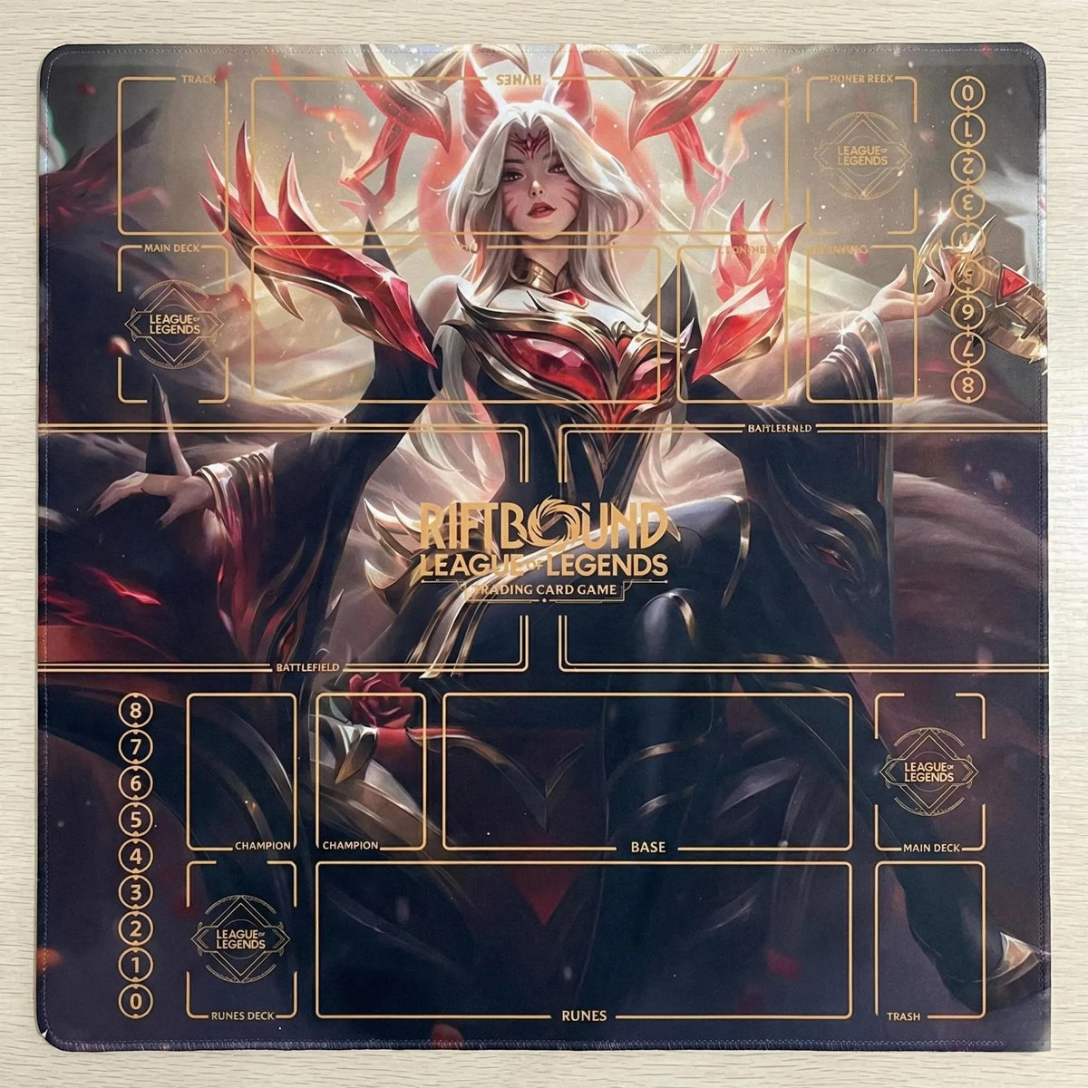 Ahri Two-Player Riftbound Playmat