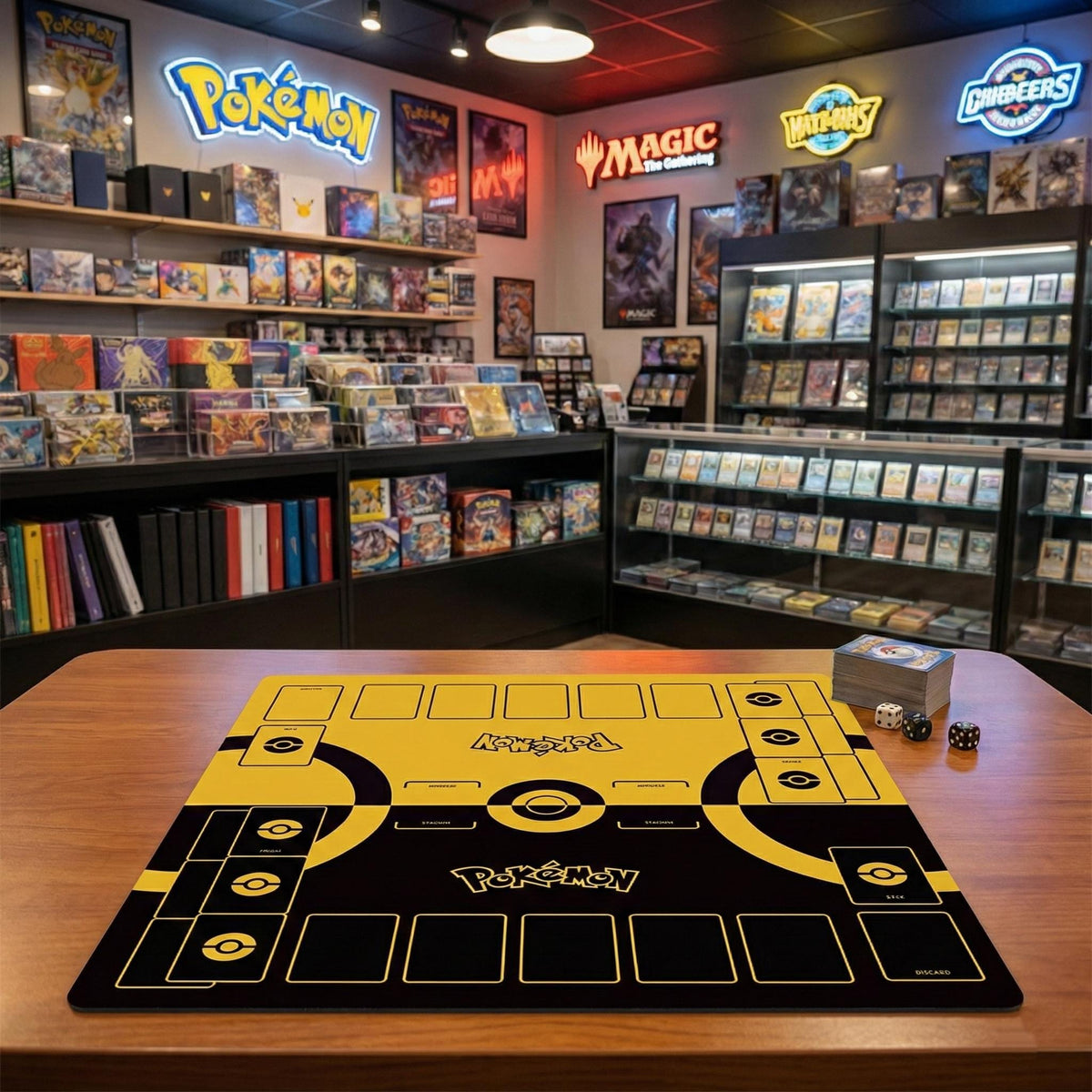 Pokémon-Kampfmatte für zwei Spieler