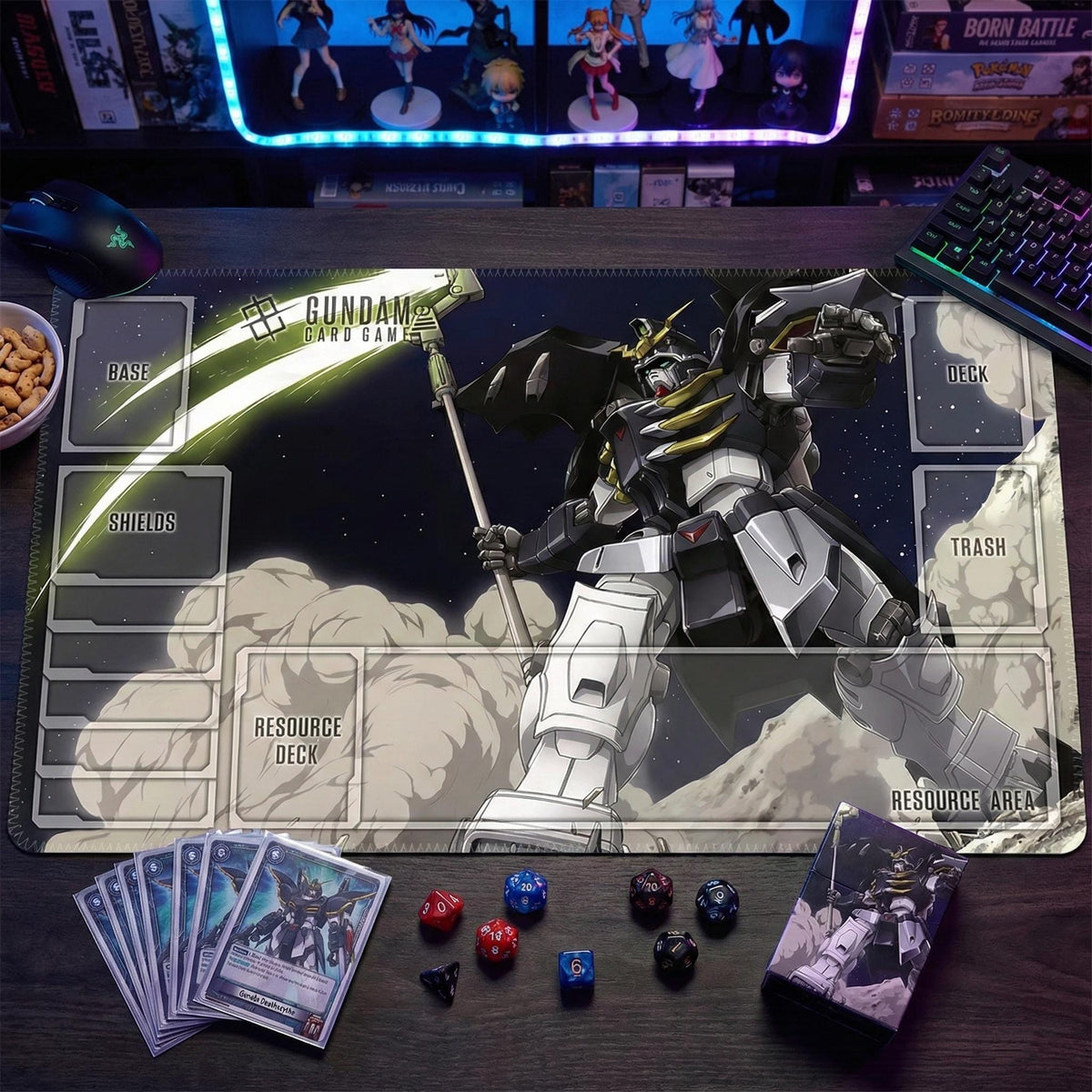Deathscythe Hell Gundam Wing Playmat