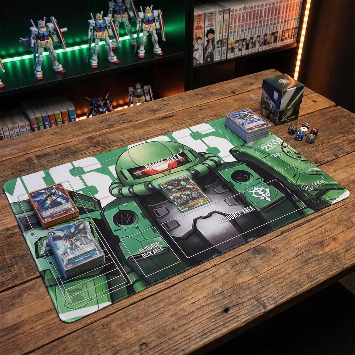 Zaku II Gundam Playmat