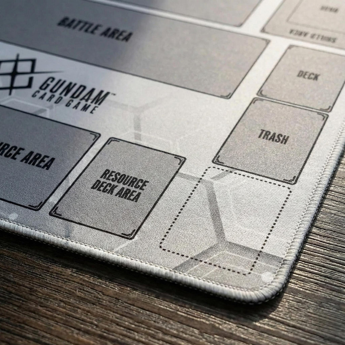 Gray Two-Player Gundam Playmat