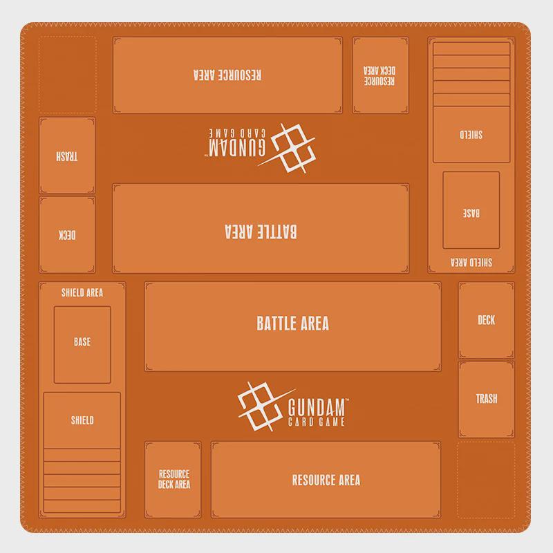 Orange Two-Player Gundam Playmat