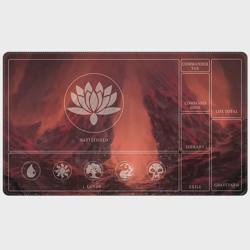 Magic the Gathering Zoned Playmat
