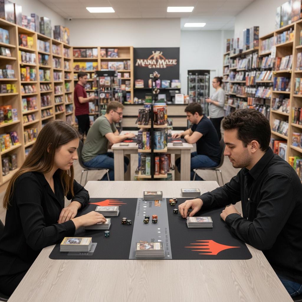 Two-Player MTG Commander Mat