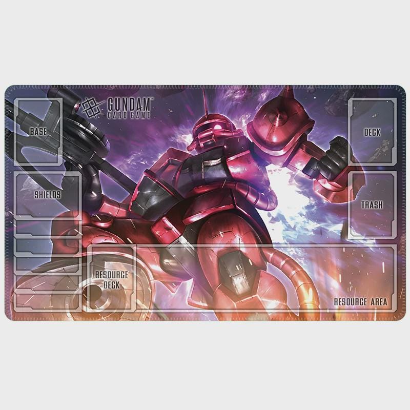 Char Aznable Zaku II Red Comet Gundam Playmat