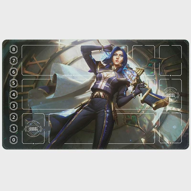 Battle Academia Caitlyn Riftbound Playmat