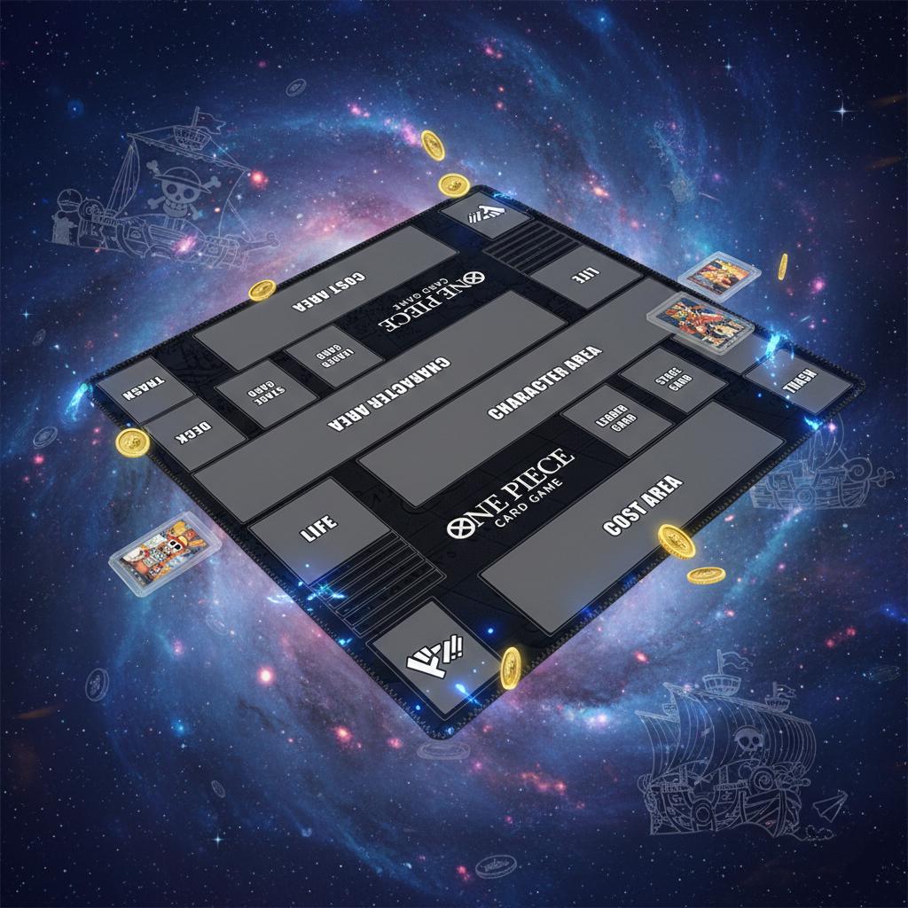 Two-Player One Piece Duel Playmat