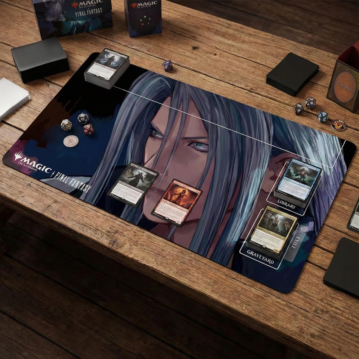 Sephiroth One-Winged Angel MTG Playmat
