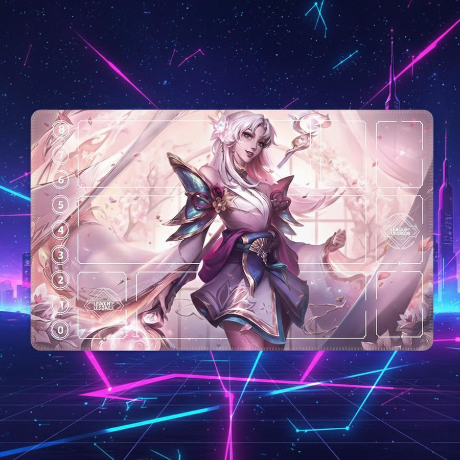 Lux Spirit Blossom Riftbound Playmat