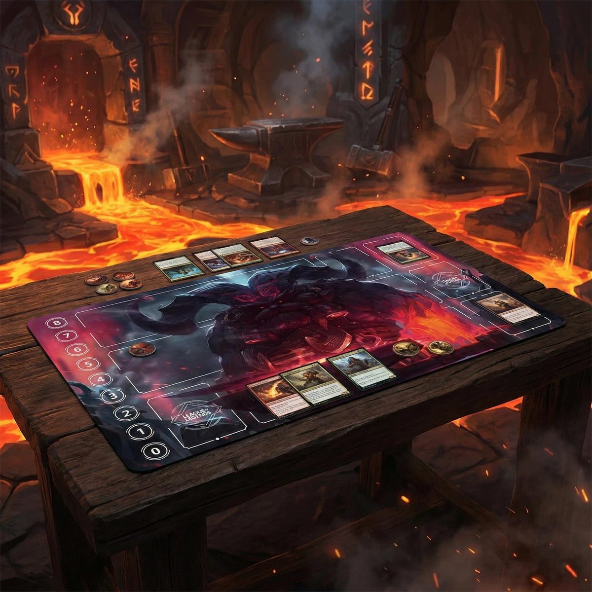 Ornn Arcana Riftbound Playmat
