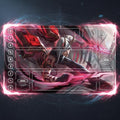 Irelia Blood Moon Riftbound LOL Playmat - League of Legends Inspired Trading Card Game - 24" x 14" inches (600 x 350 x 2 mm) Stitched Edges