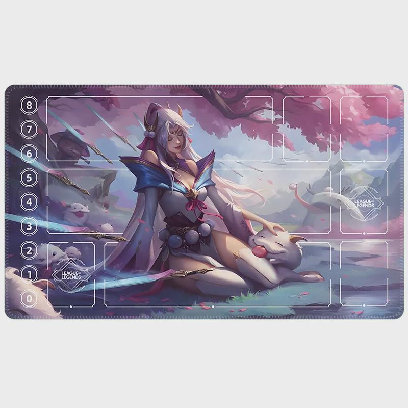 Irelia Spirit Blossom Riftbound Playmat