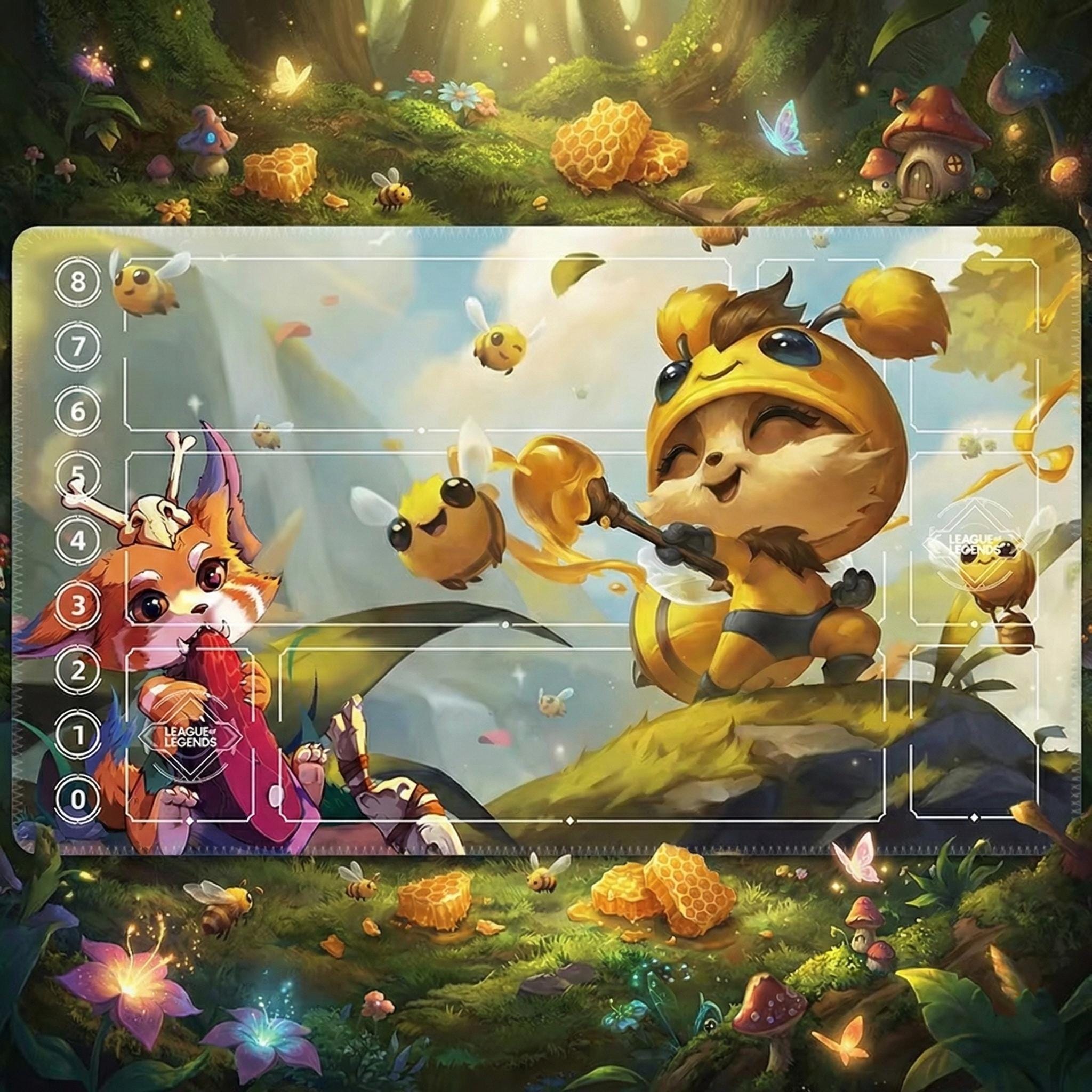 Teemo League of Legends Riftbound Playmat