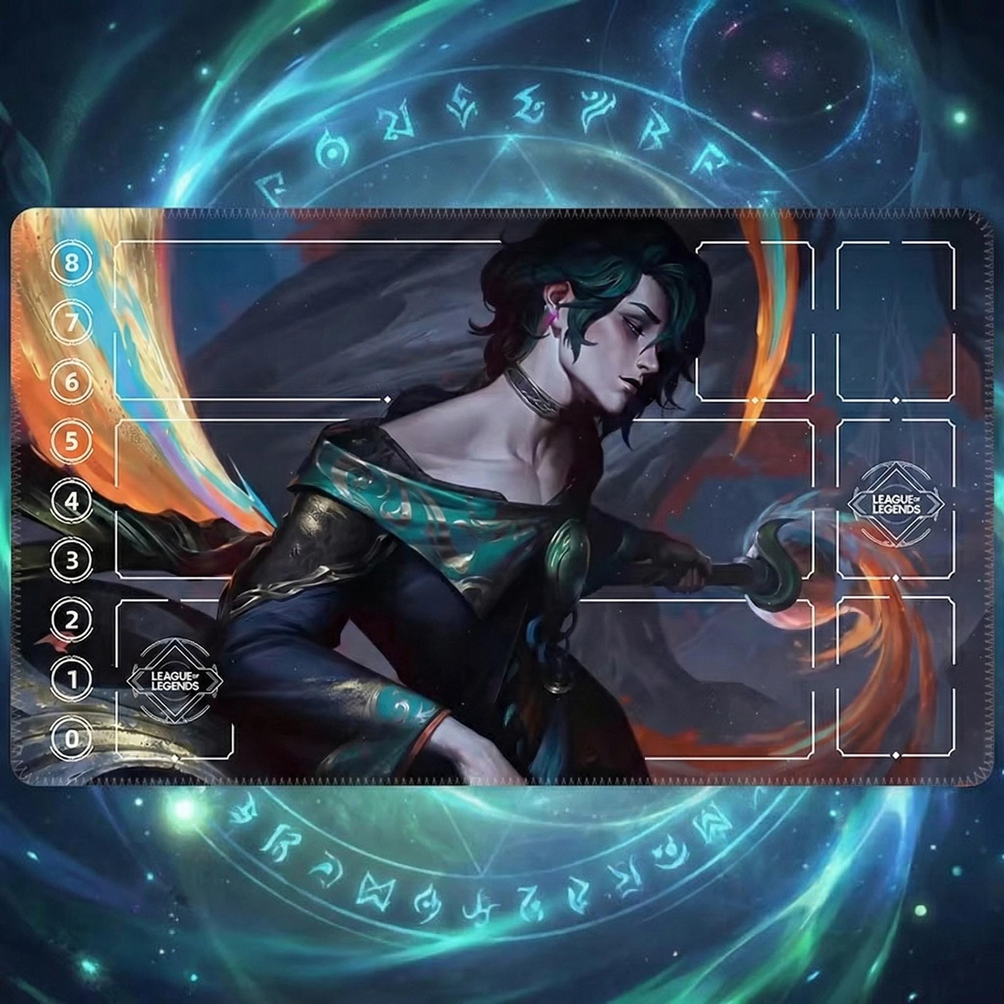 Hwei League of Legends Riftbound Playmat