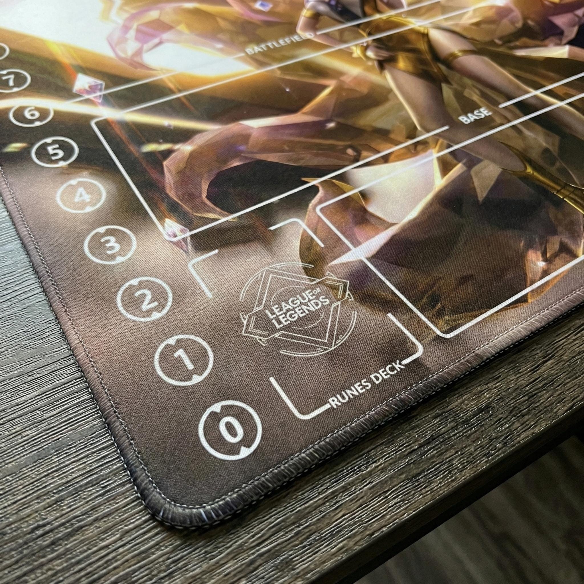 K/DA Ahri Inspired League of Legends TCG Mat