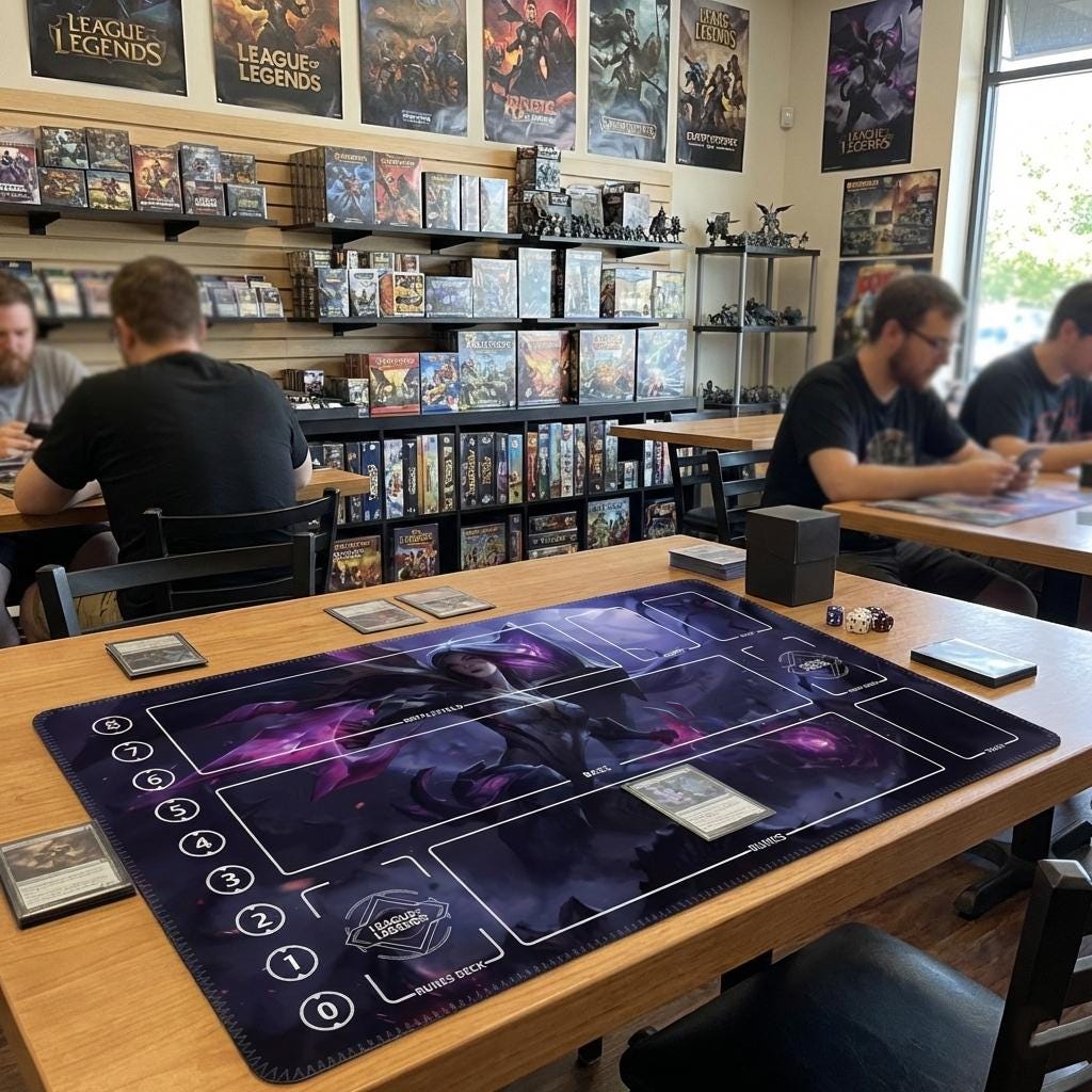 Kai'sa League of Legends Riftbound Playmat