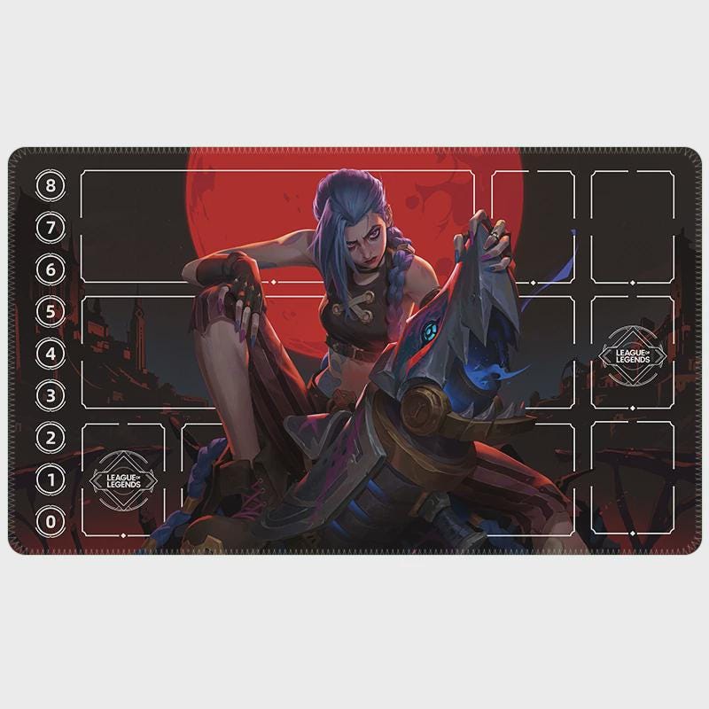 Jinx League of Legends Riftbound Playmat