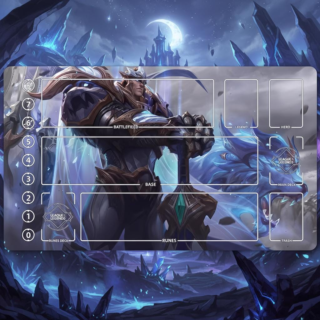 King Viego League of Legends Riftbound Playmat