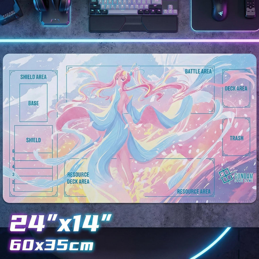 Lacus Clyne Cherry Blossom Gundam Playmat