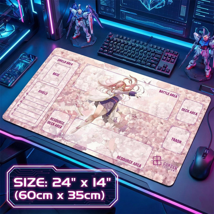 Lacus Clyne Gundam Seed Playmat