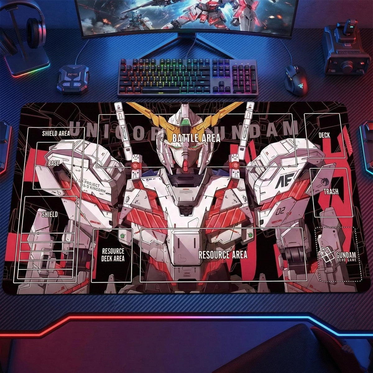 Unicorn Gundam RX-0 Playmat