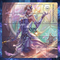Lux Riftbound Playmat Two Players - League of Legends Trading Card Game - Duo Zones Battlefield 24" x 24" inches (60x60 cm)
