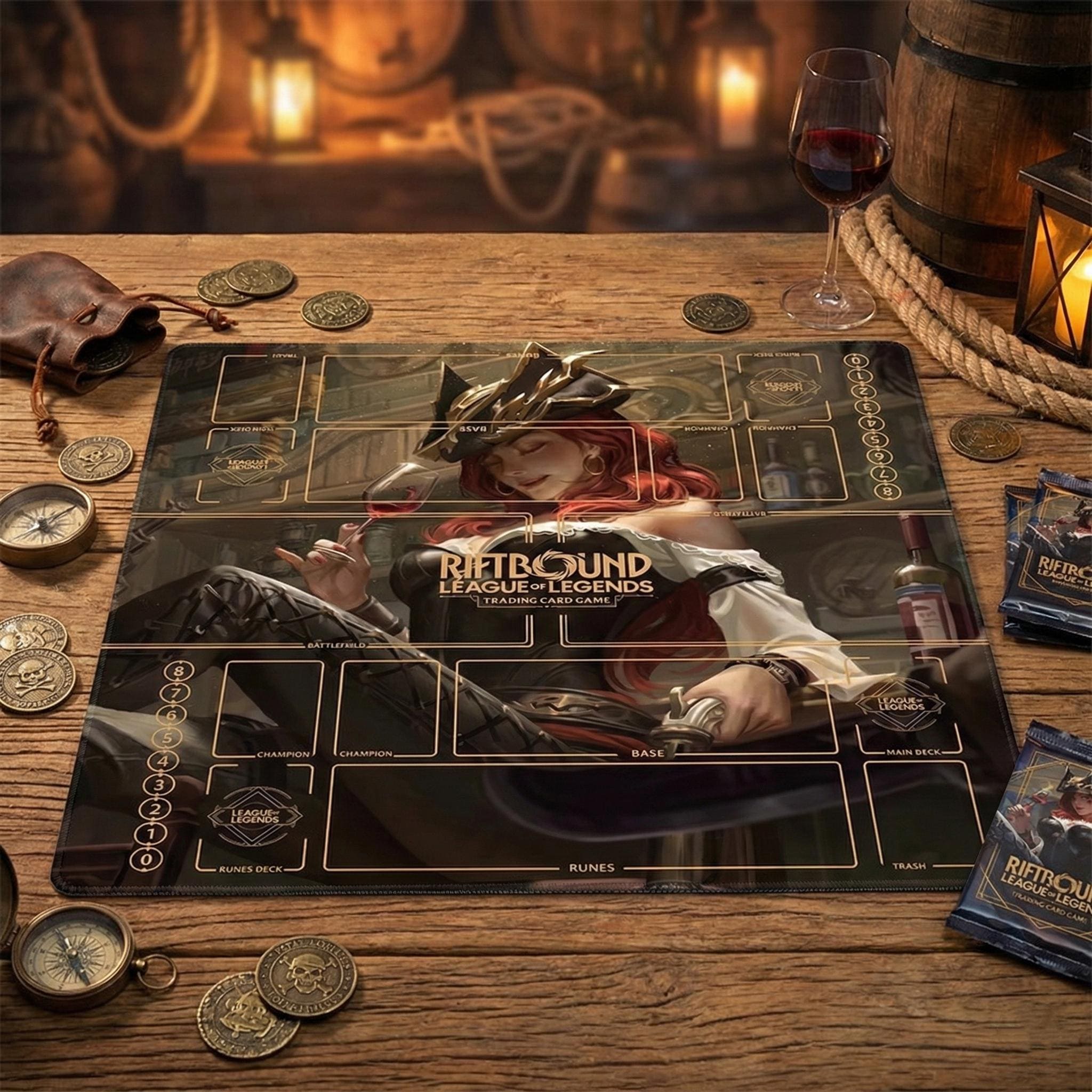 Miss Fortune Riftbound Playmat Two Players