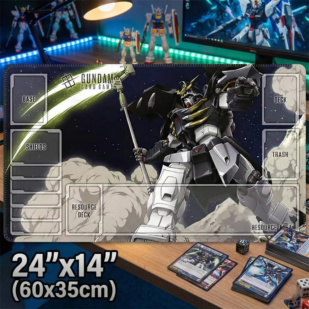Deathscythe Hell Gundam Wing Playmat