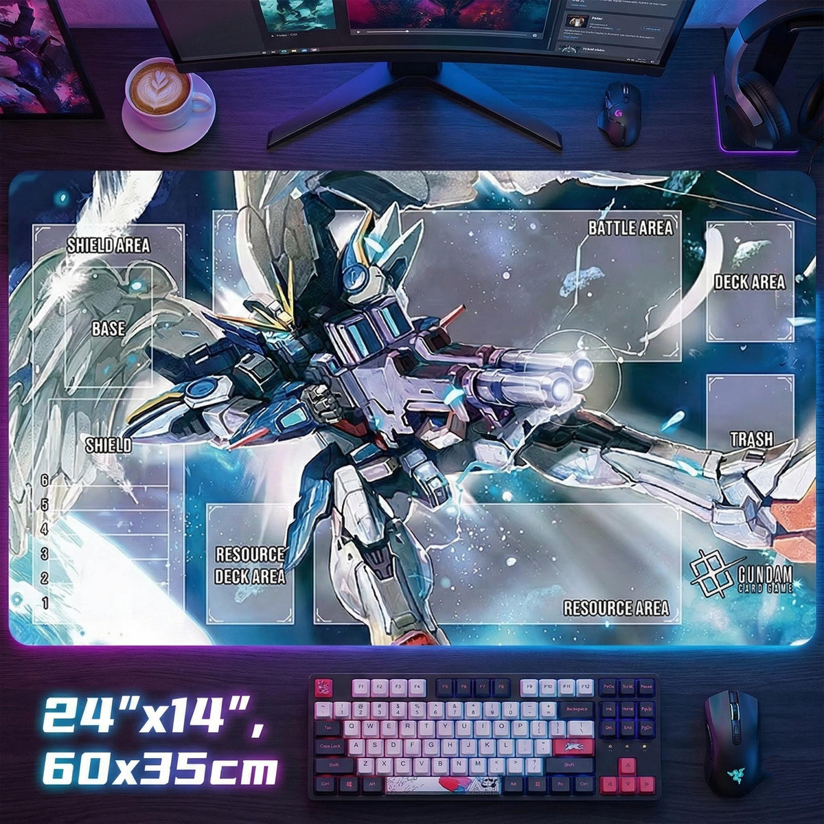 Wing Gundam Zero Playmat