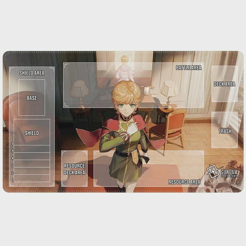 Audrey Burne Mineva Lao Zabi Gundam Playmat
