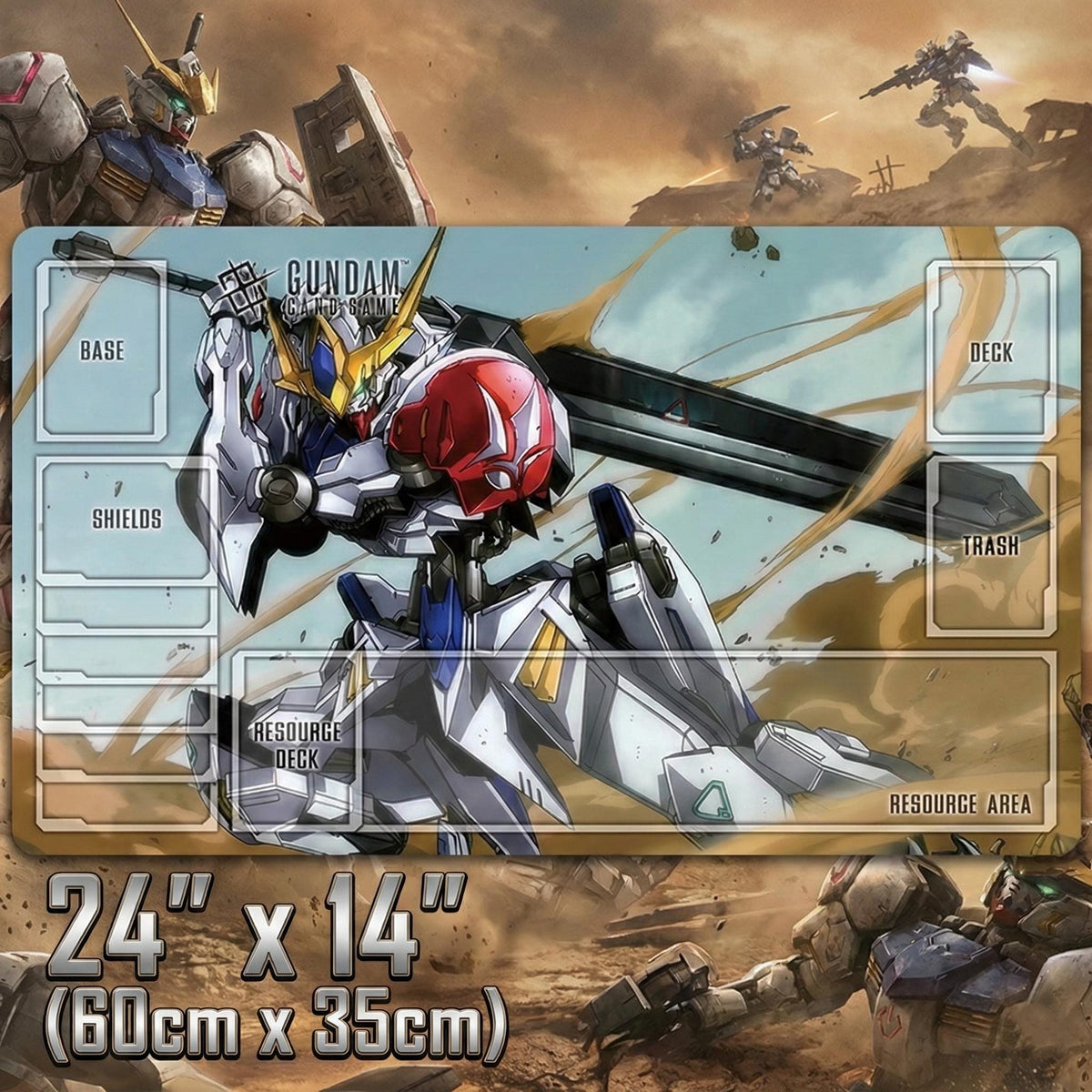 ASW-G-08 Barbatos Lupus Rex Gundam Playmat