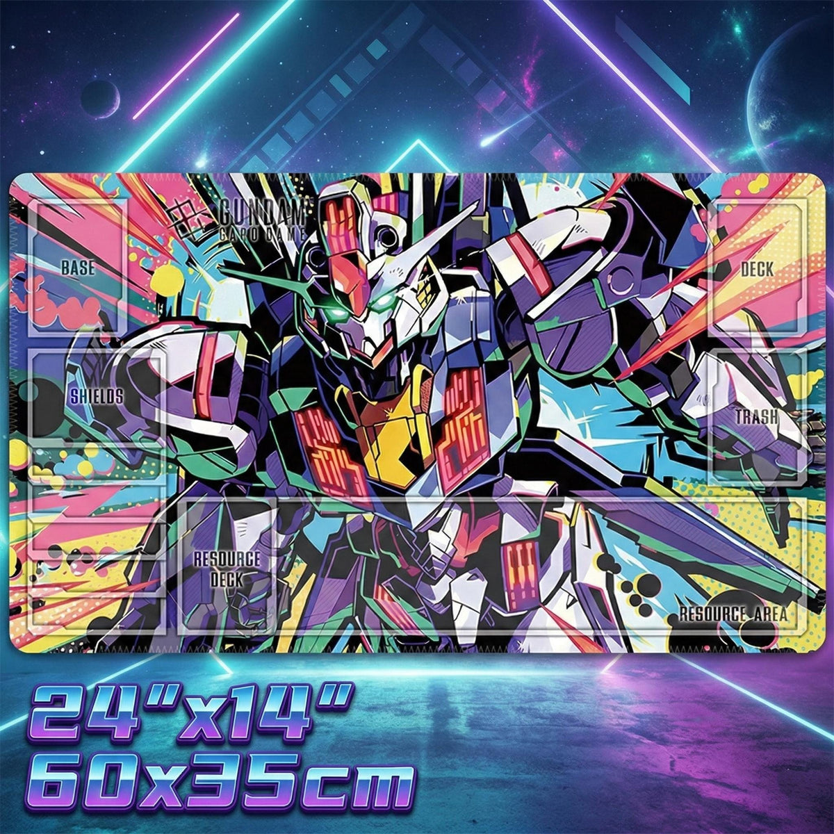 Tappetino da gioco Gundam Aerial di The Witch from Mercury
