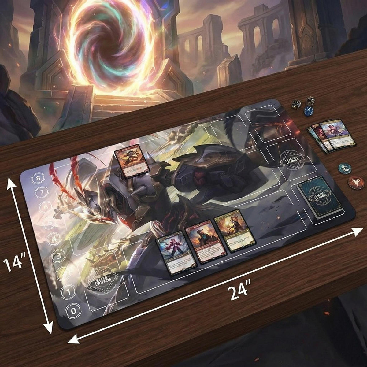 Jax Mecha Kingdoms Riftbound Playmat