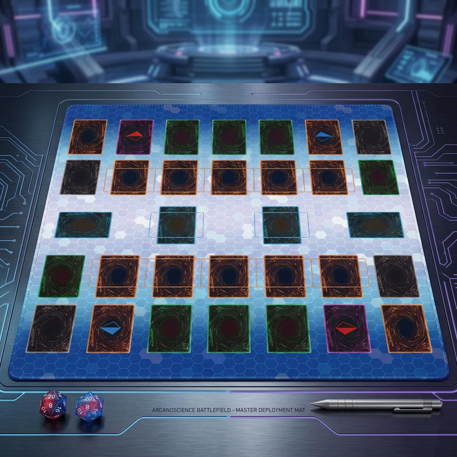 Two-Player Yu-Gi-Oh! Mat