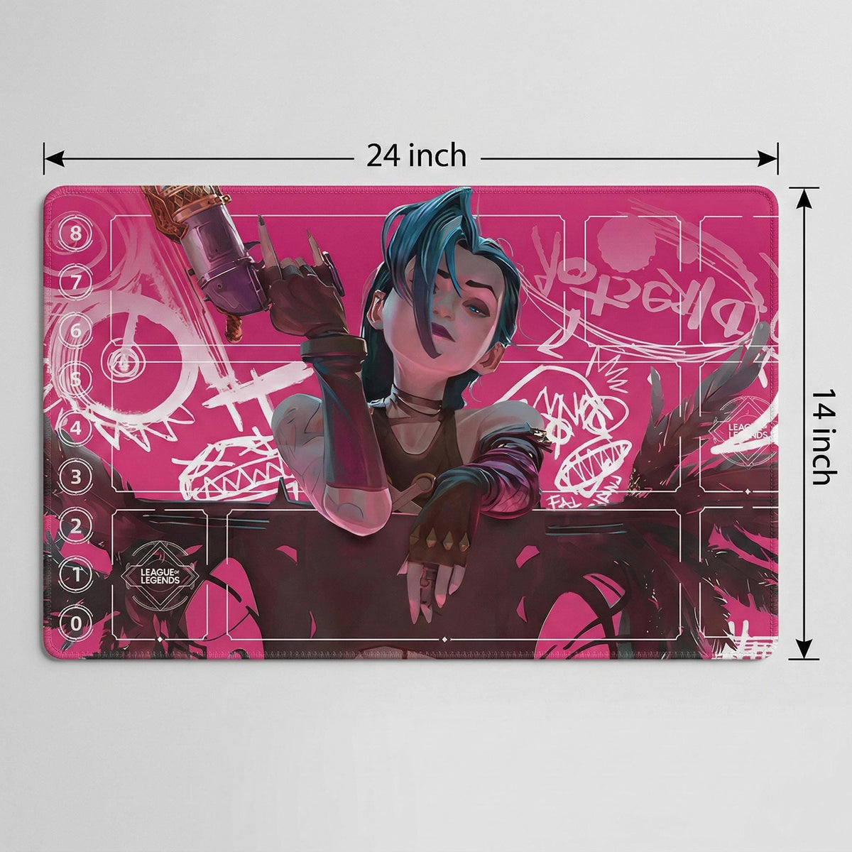 Jinx Arcana Riftbound Spielmatte
