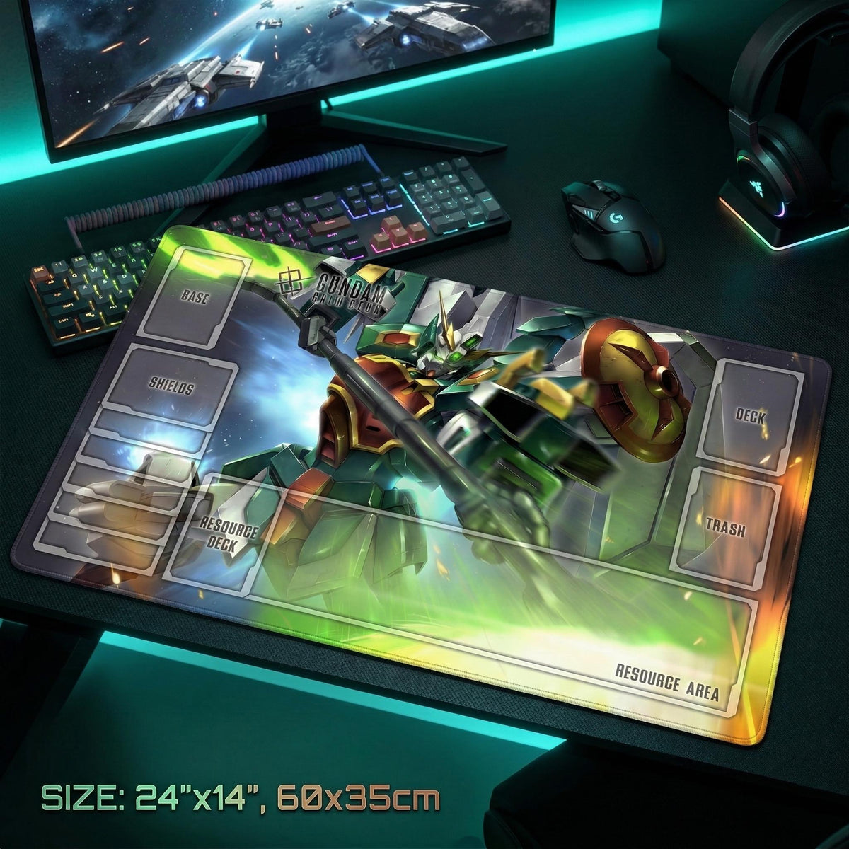Gundam Card Game Desk Mat