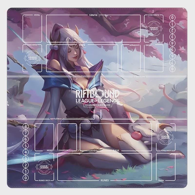 Irelia Spirit Blossom Two-Player Playmat