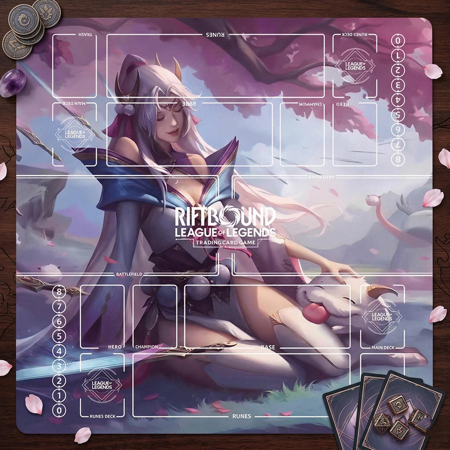 Irelia Spirit Blossom Two-Player Playmat