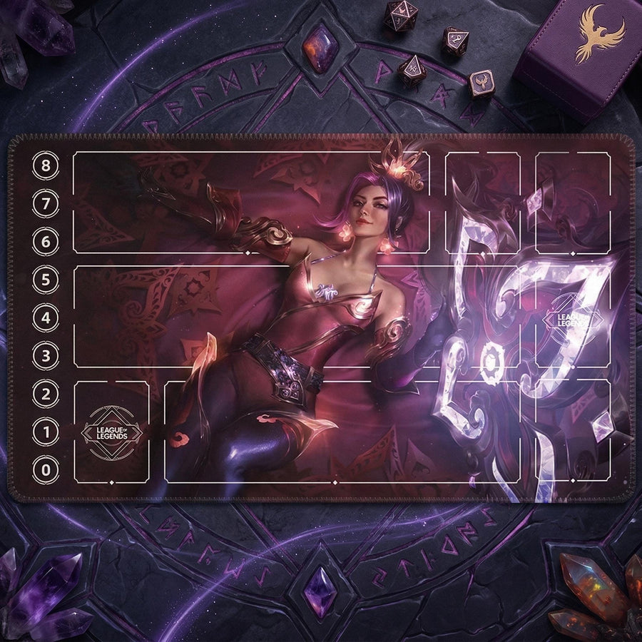 Seraphine Graceful Phoenix Riftbound Playmat