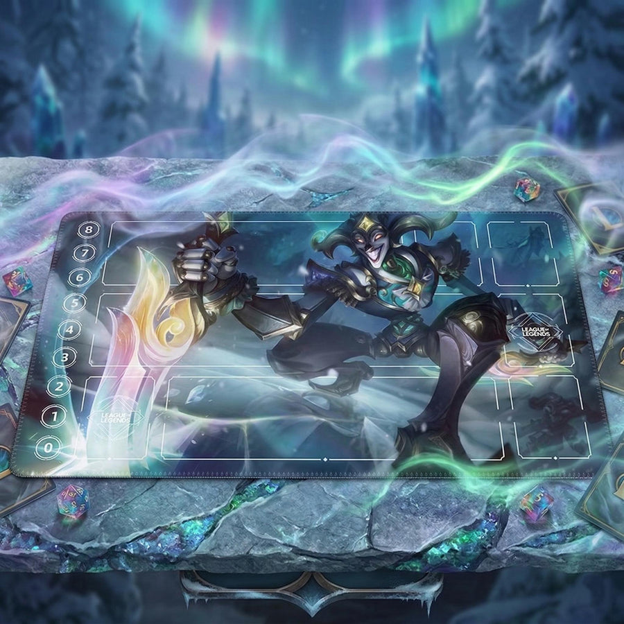 Shaco Winterblessed Riftbound Playmat