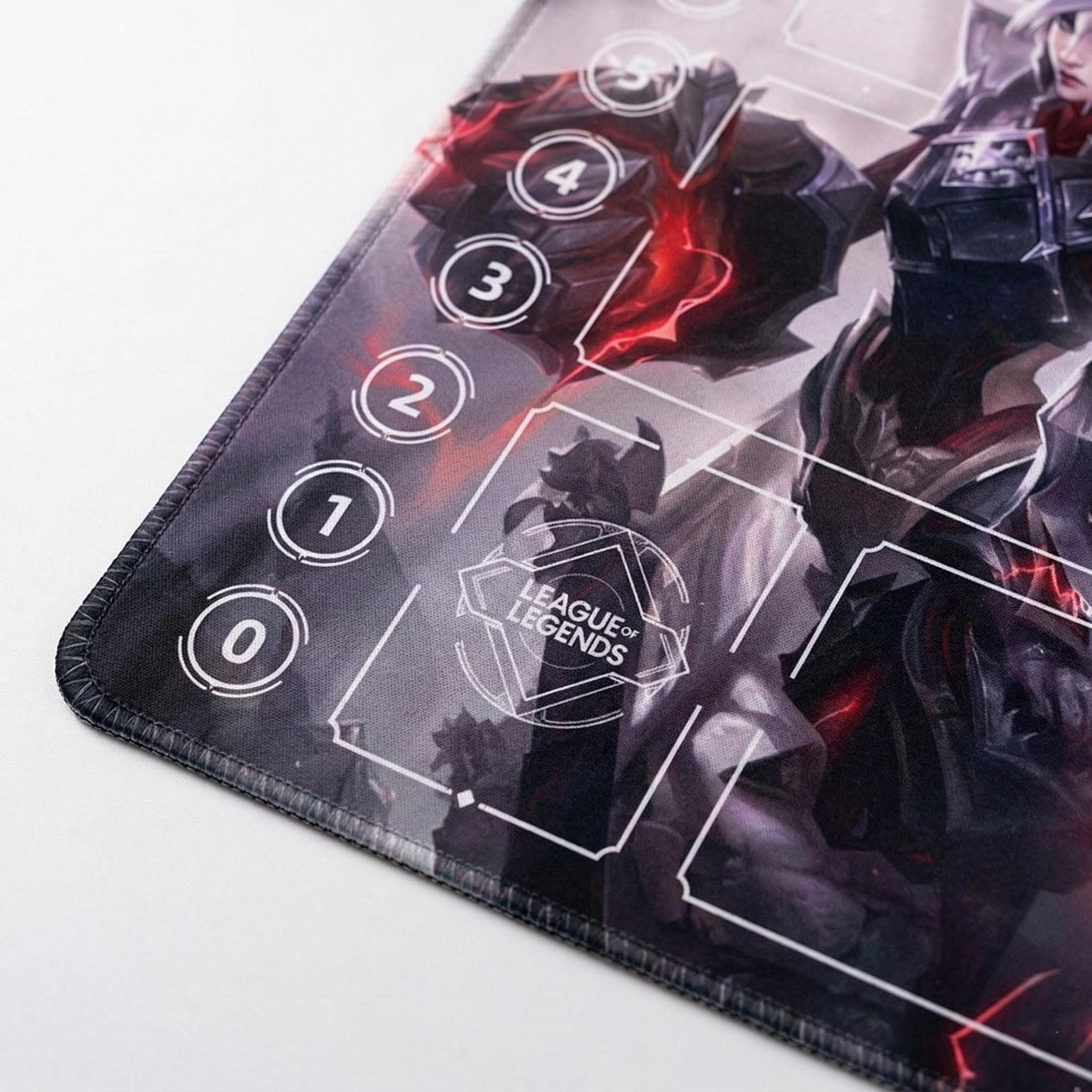 League of Legends Riftbound Playmat | Trading Card Game Pad | LOL Desk Mat | 24" x 14" inches Stitched Edges