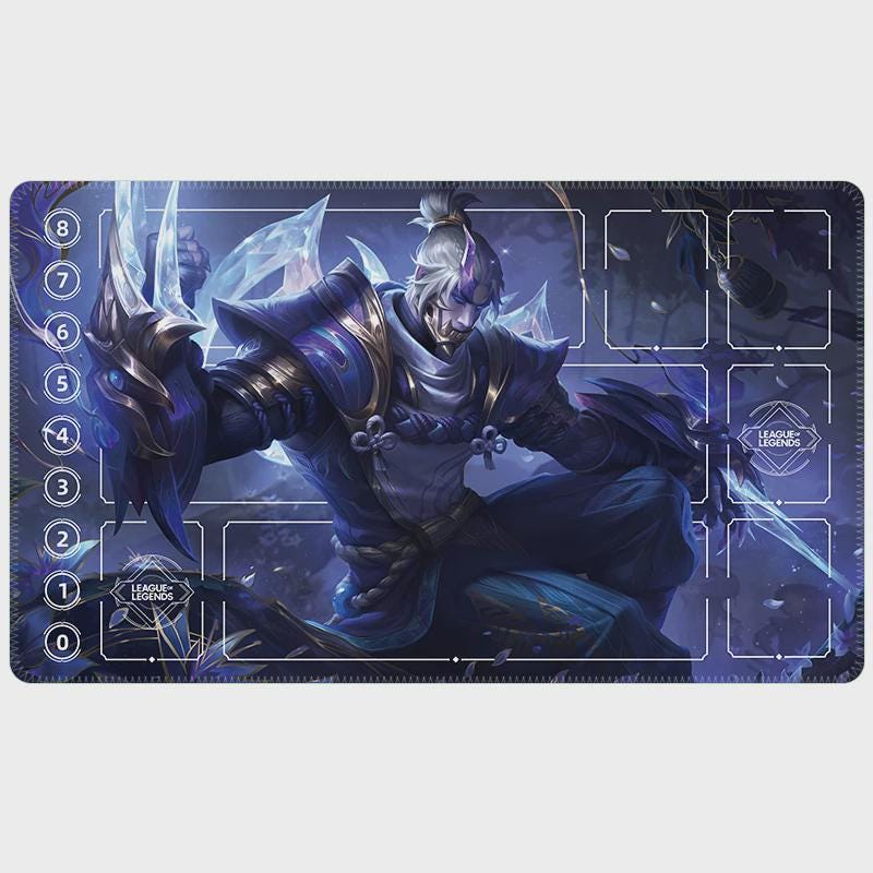 Zed Prestige Spirit Blossom Riftbound Playmat