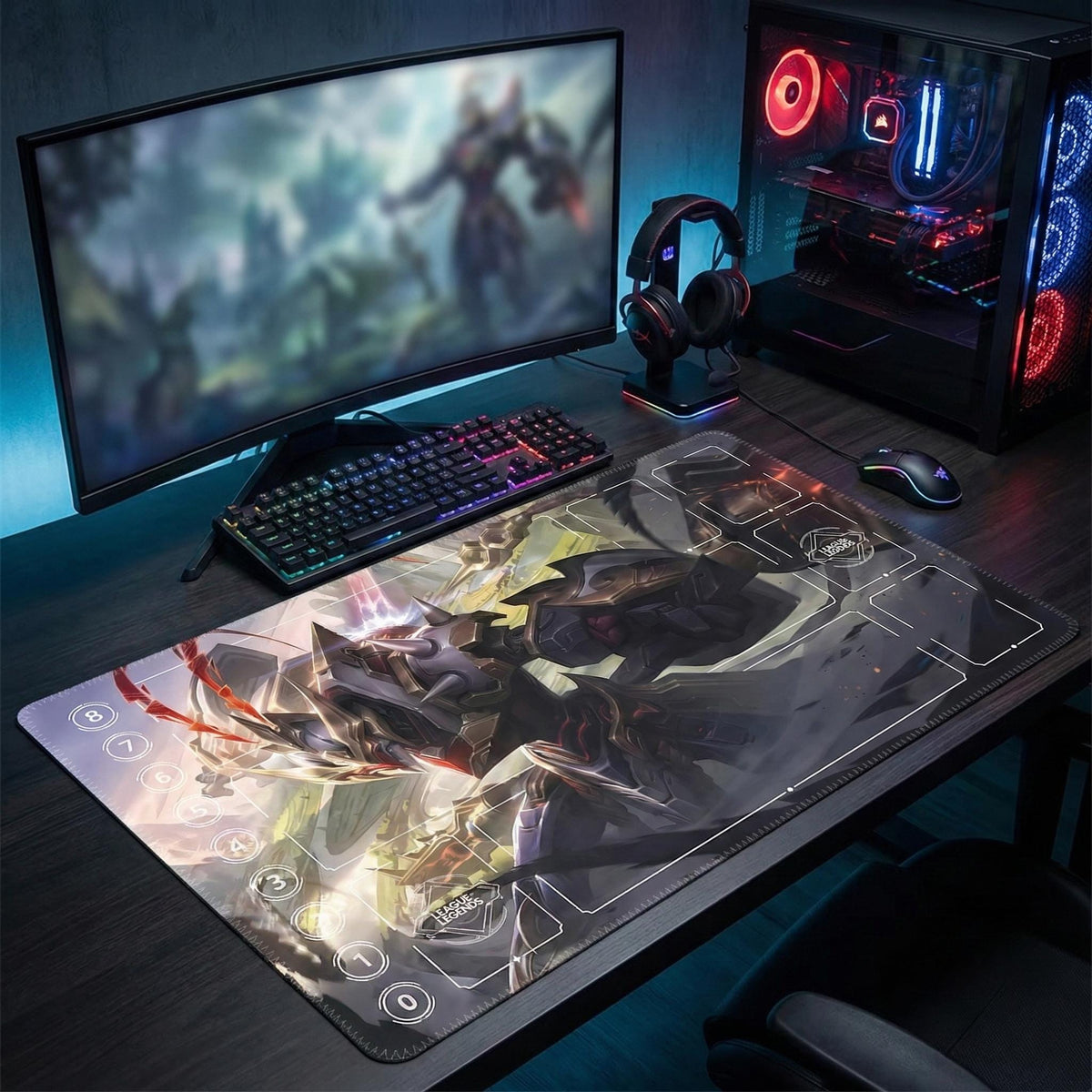 Jax Mecha Kingdoms Riftbound Playmat