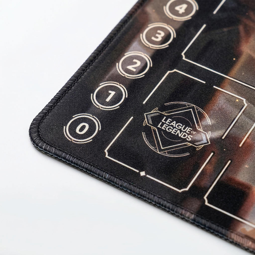 Mel Medarda League of Legends Riftbound Playmat | Trading Card Game Pad | LOL Desk Mat | 24" x 14" inches Stitched Edges