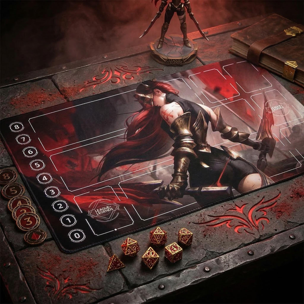 Katarina Riftbound Playmat