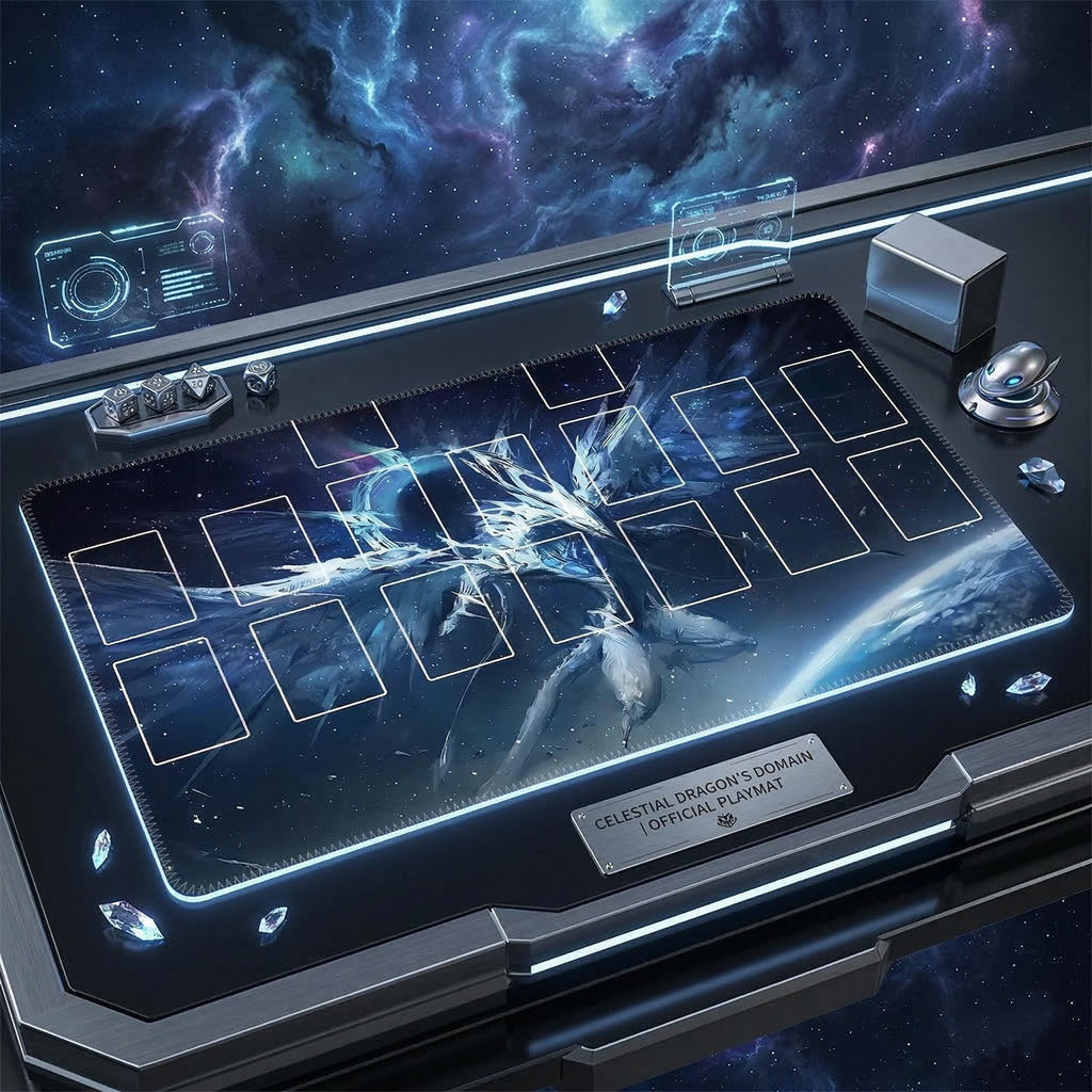 Yu-Gi-Oh! Playmat | Blue-eyes Spirit Dragon | 60 cm x 35 cm