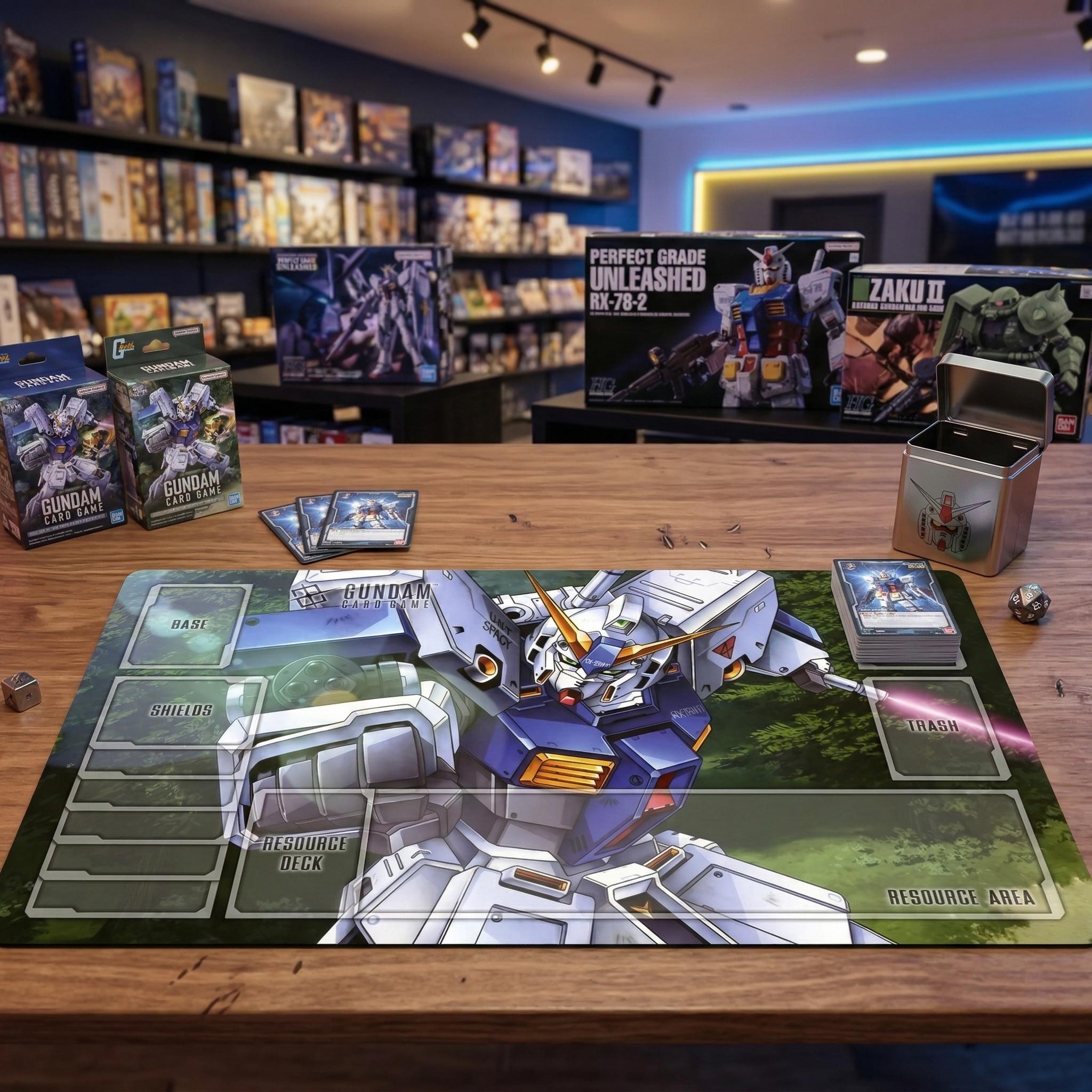 Gundam TCG Playmat RX-78NT-1 Alex TCG Card Game PlayMat