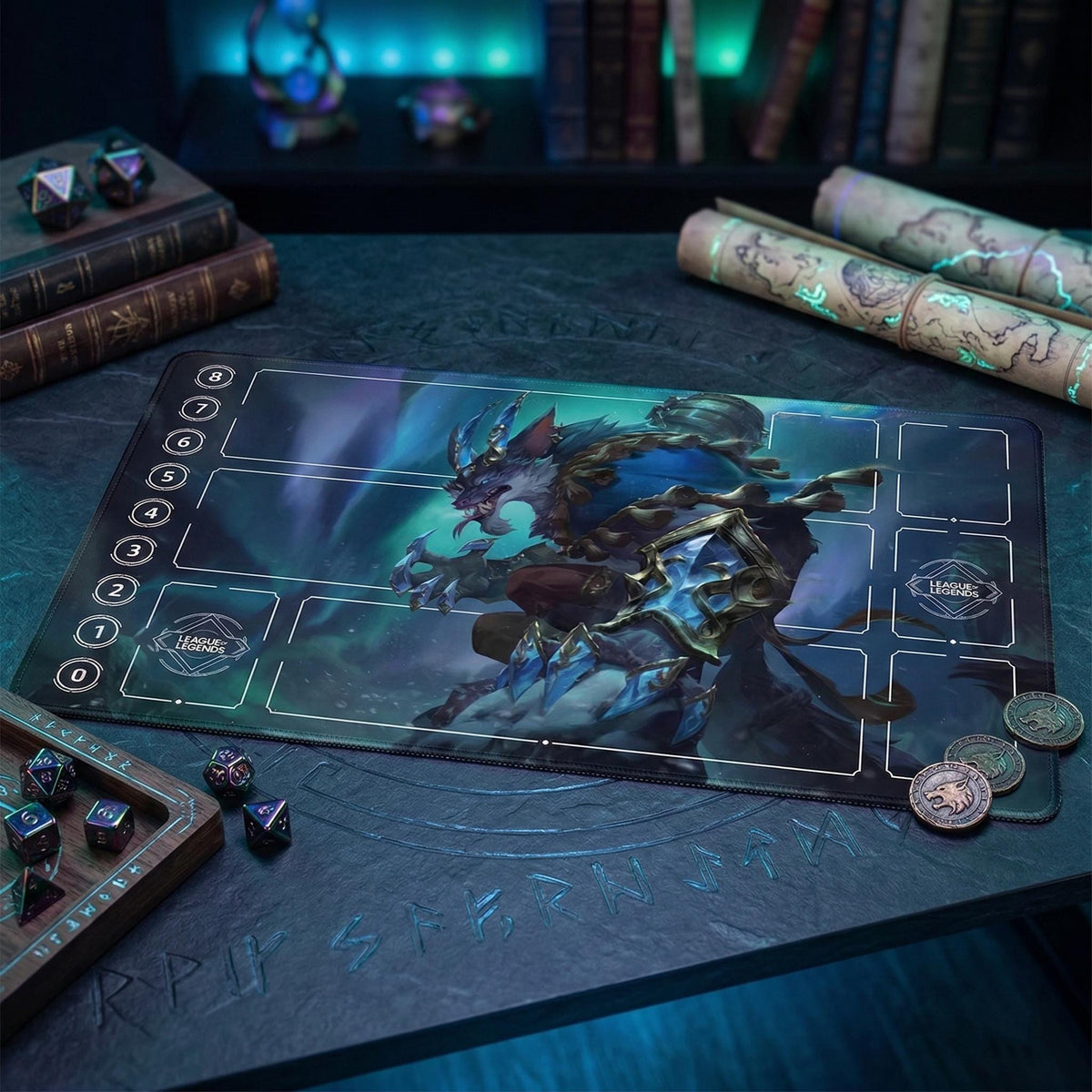 Warwick Riftbound Playmat