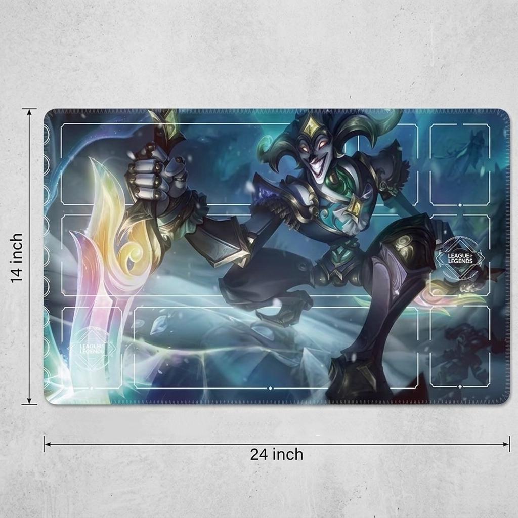 Shaco Winterblessed Riftbound Playmat