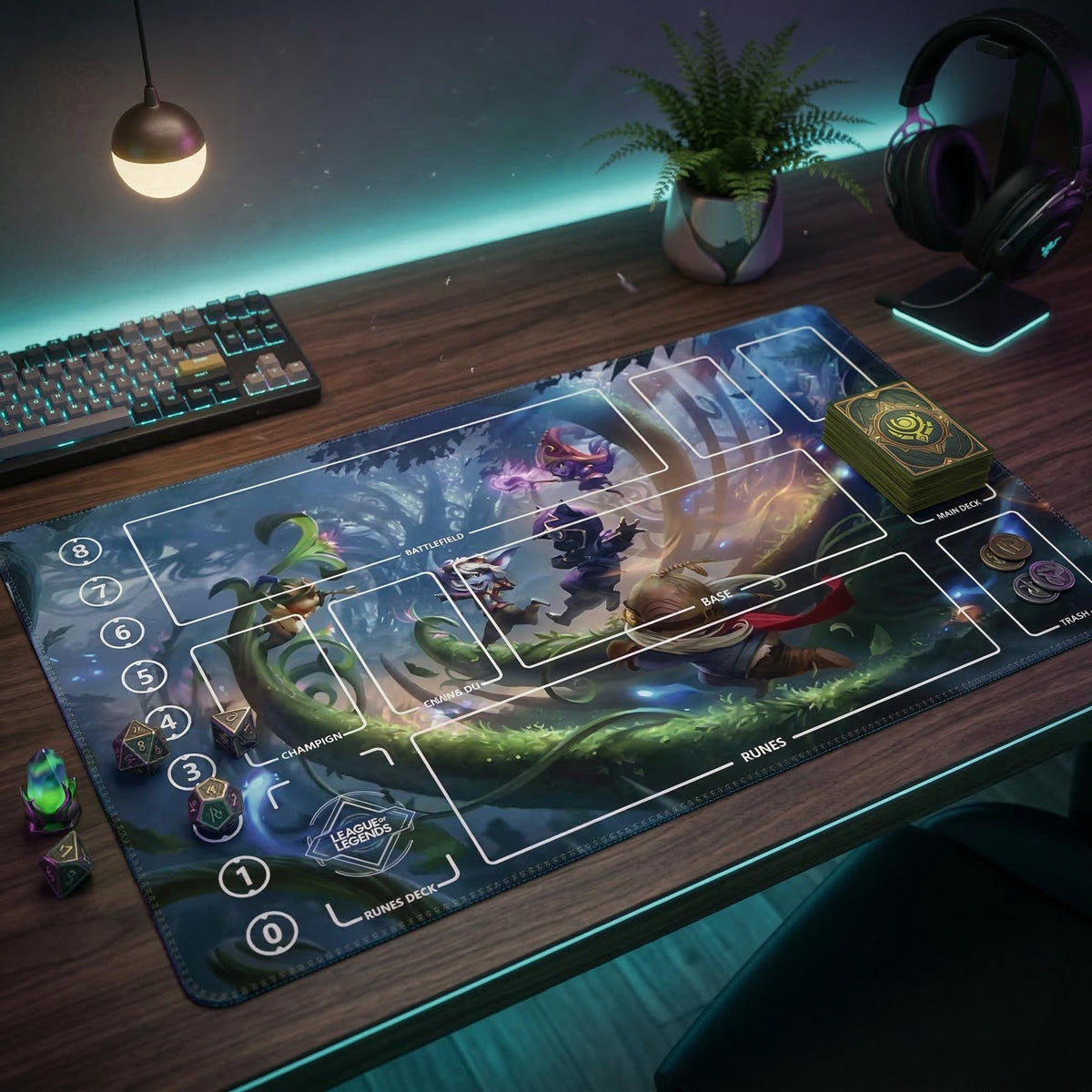 Yordle Riftbound Playmat